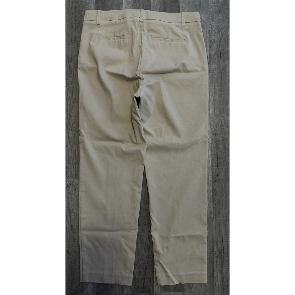 $99 J Jill Wearever Collection Women's size 10 Pants Beige Tan Career Stretch - Picture 14 of 16